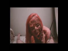 Scat slut sucking big dick filled with shit